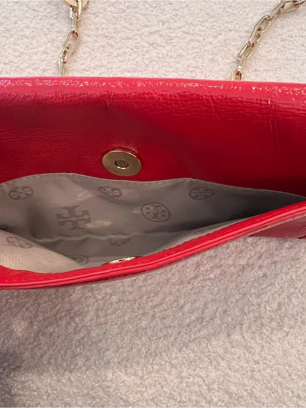 Tory Burch bright red
